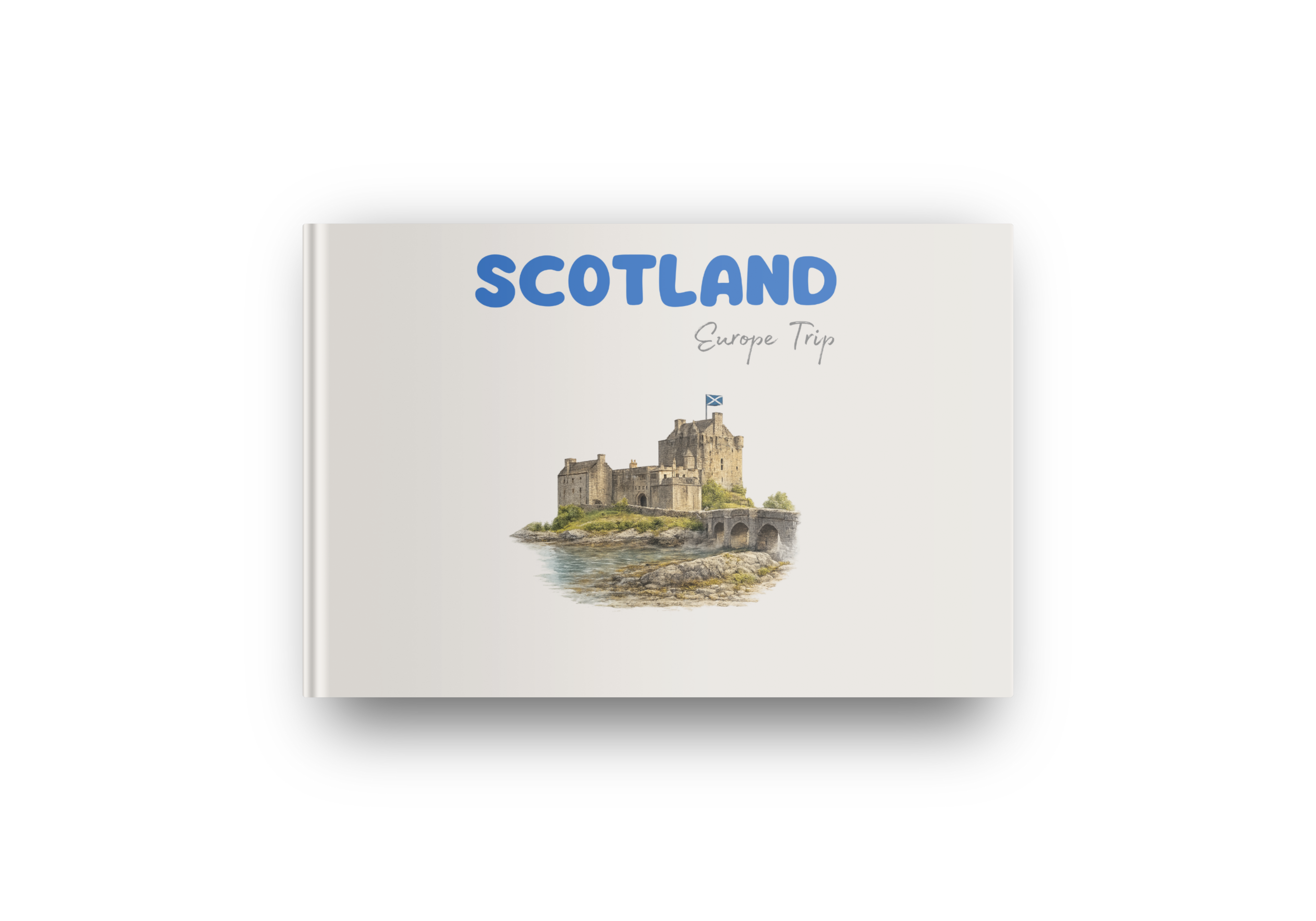 Hardcover Landscape, Layflat Landscape