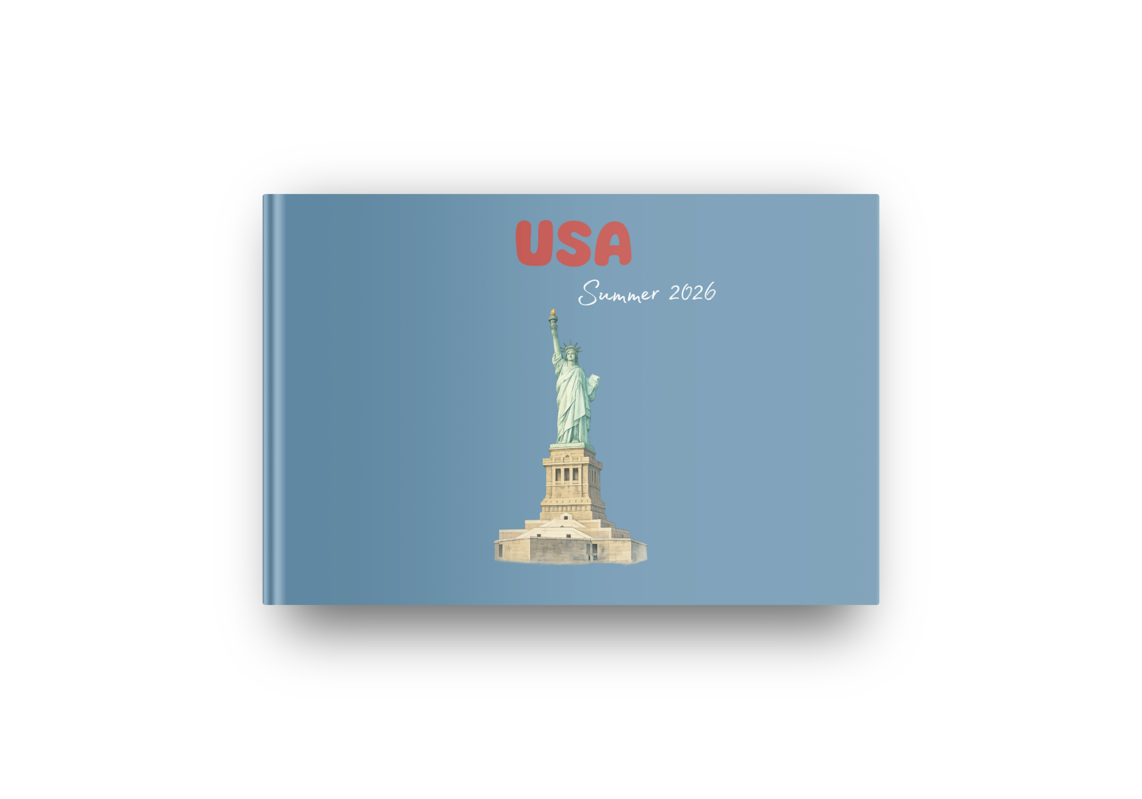 Hardcover Landscape, Layflat Landscape